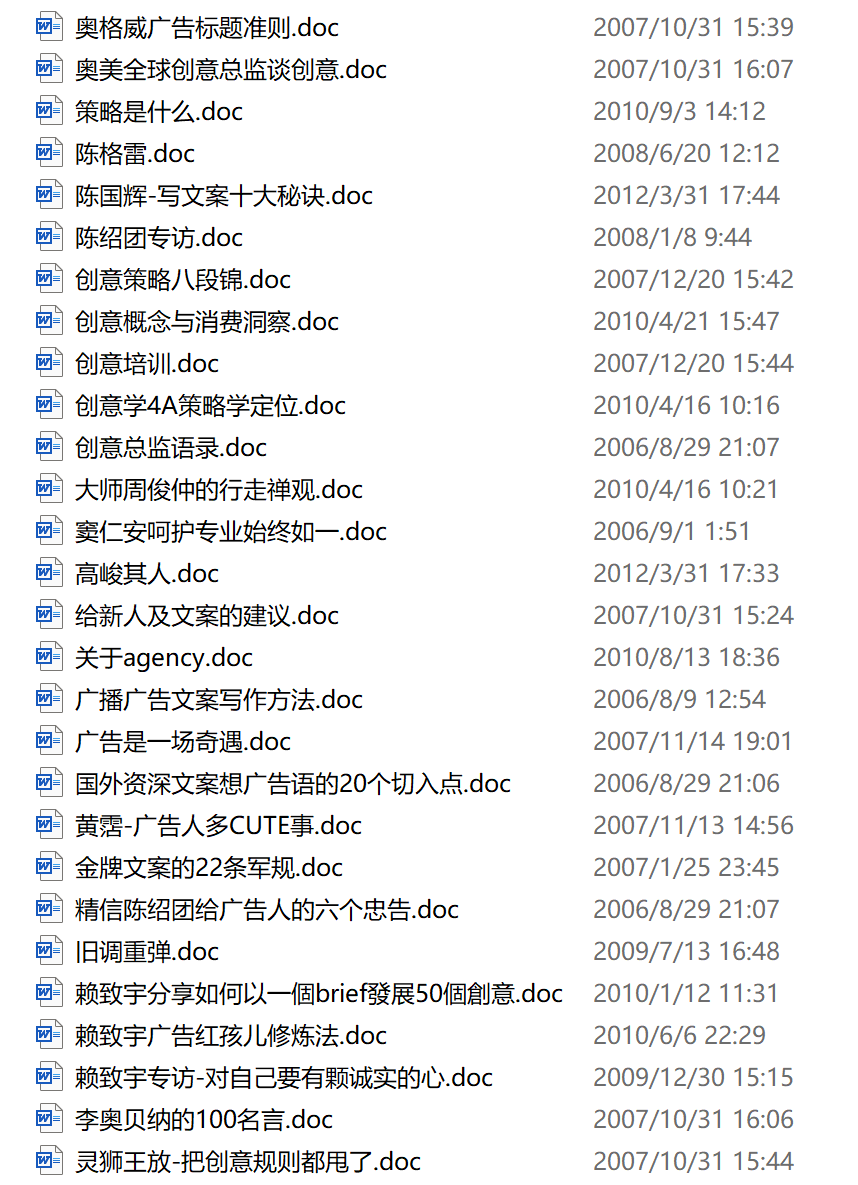 广告人干货库 一份历时8年才总结出的广告创作宝典。-广告人干货库