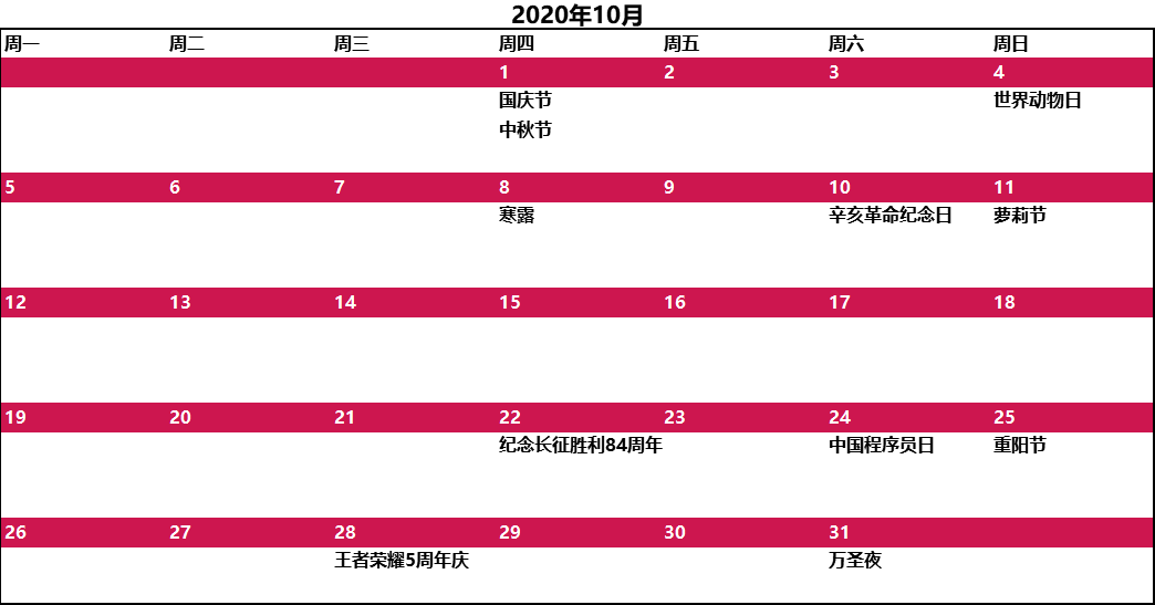 广告人干货库 【干货收藏】10月活动策划方向及热点-广告人干货库
