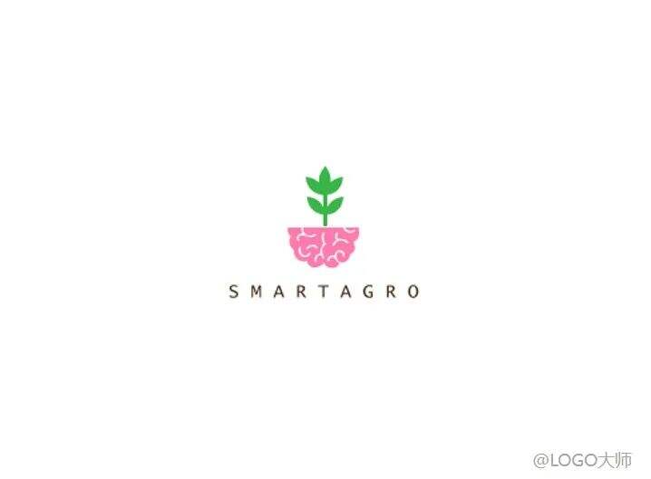 大脑元素创意LOGO设计欣赏！-广告人干货库
