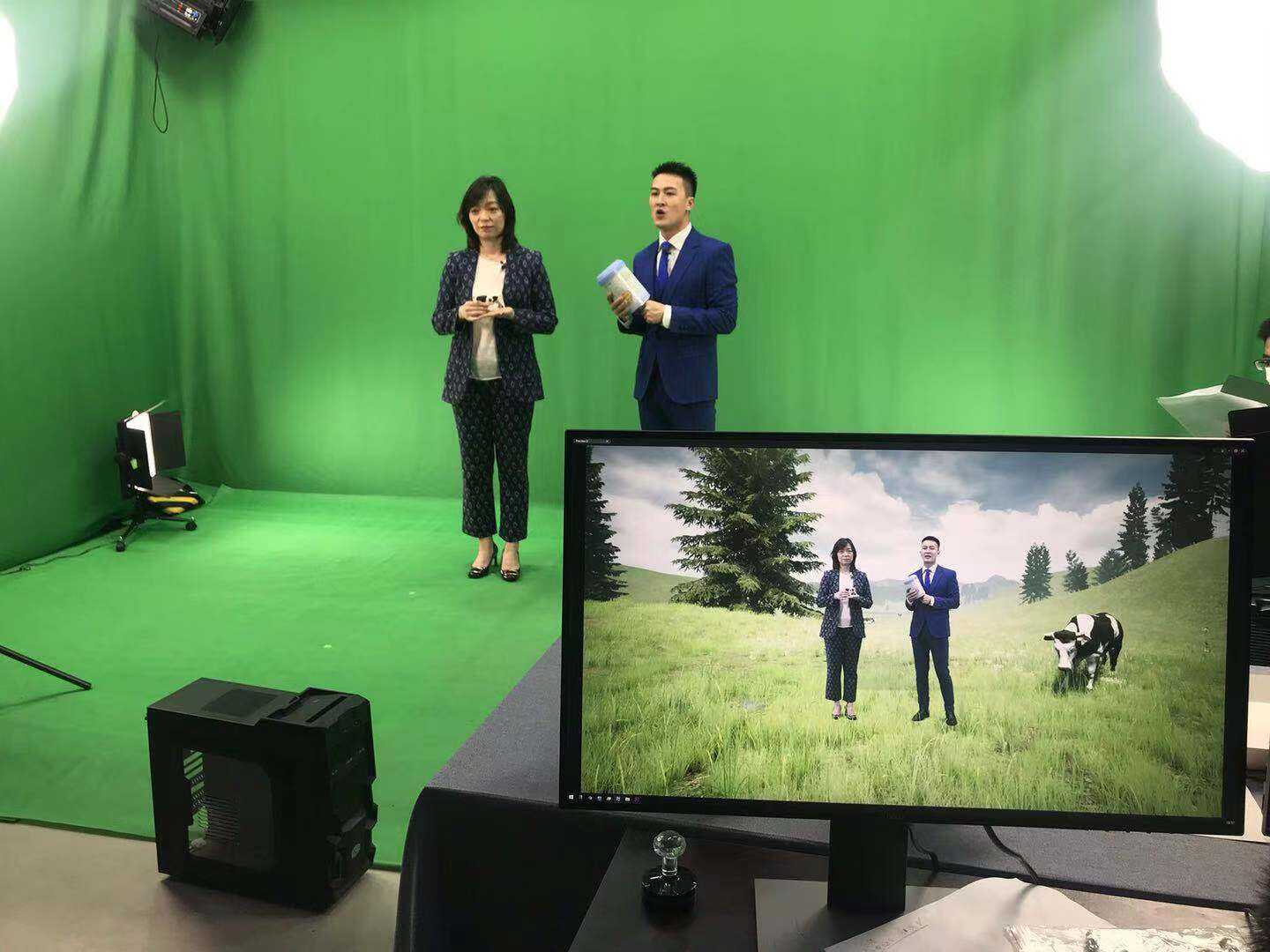 广告人干货库 直播界的“黑科技”,惠氏AR直播溯源奶源地-广告人干货库