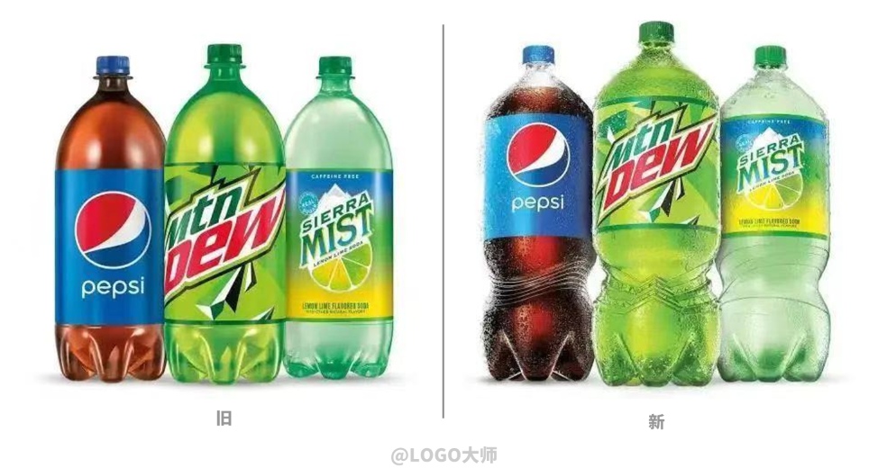 广告人干货库 时隔30年!百事可乐重新设计2升装塑料瓶!-广告人干货库