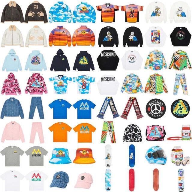 MOSCHINO 和滑板品牌 PALACE 带来酷炫联名-广告人干货库