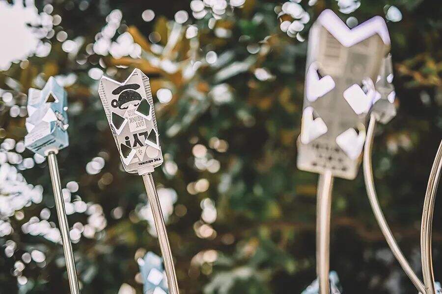 OATLY 用盒瓶打造出一圈艺术麦浪-广告人干货库