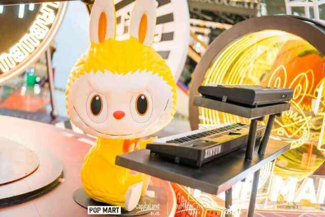 「LABUBU 音浪俱乐部」主题展惊艳来袭。-广告人干货库