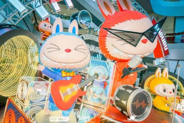 「LABUBU 音浪俱乐部」主题展惊艳来袭。-广告人干货库