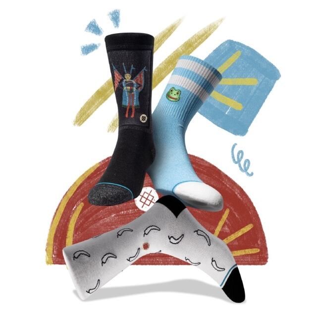 STANCE 联手VaVa 推出全新合作系列。-广告人干货库