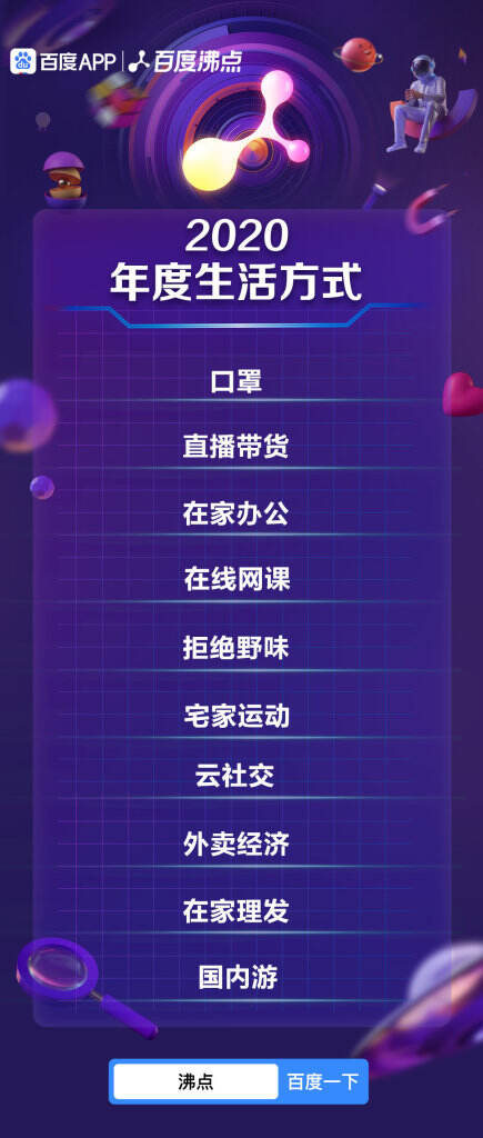 百度发布年度盘点视频《搜索2020》。-广告人干货库