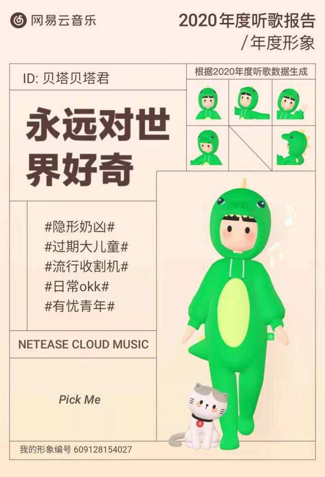 网易云音乐发布 2020年度听歌报告。-广告人干货库