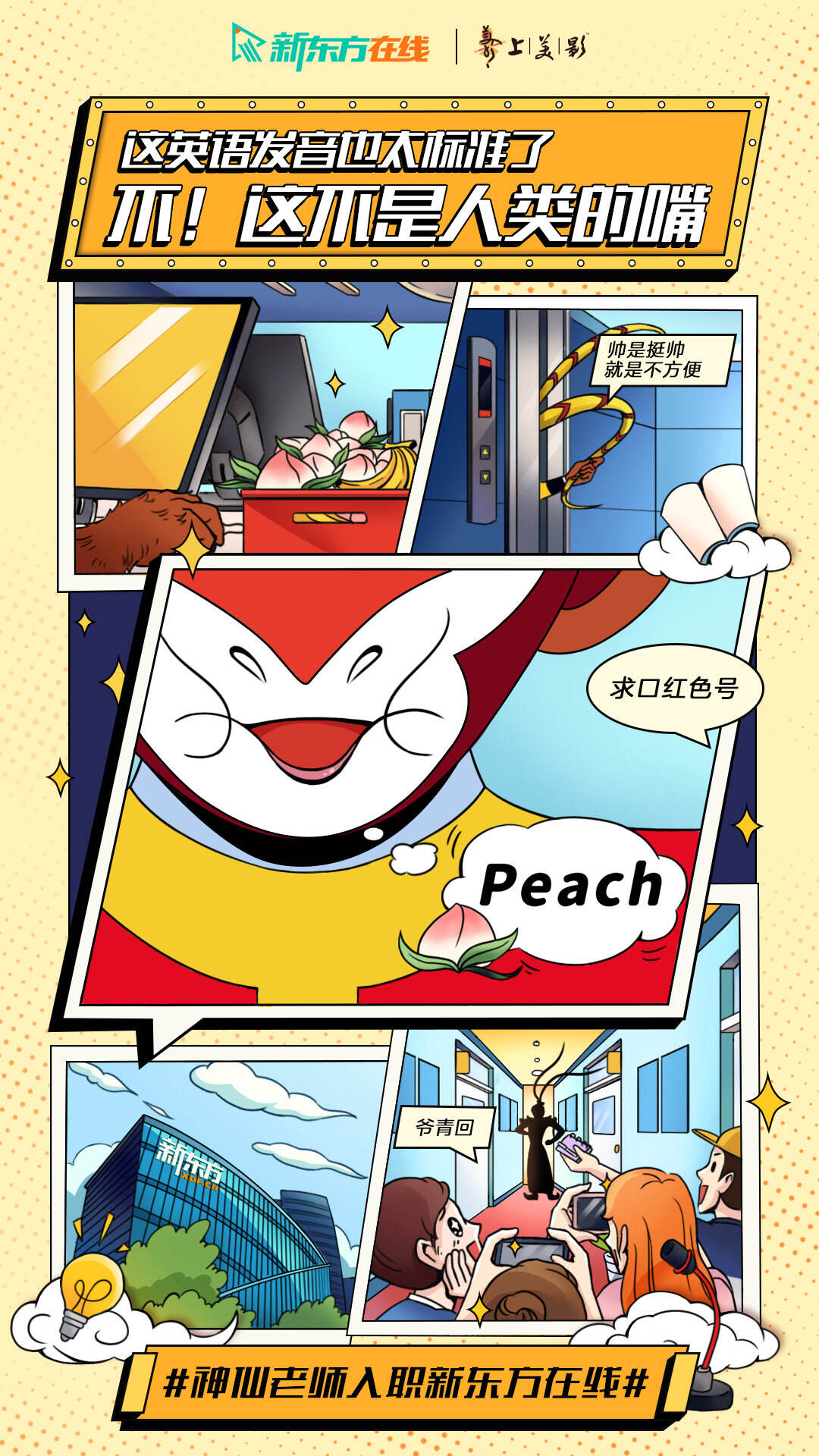 童年偶像化身神仙老师入职新东方在线-广告人干货库