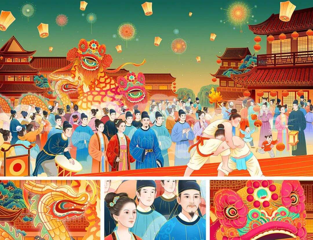 广告人干货库 这7种春节海报设计风格,好看又实用!-广告人干货库
