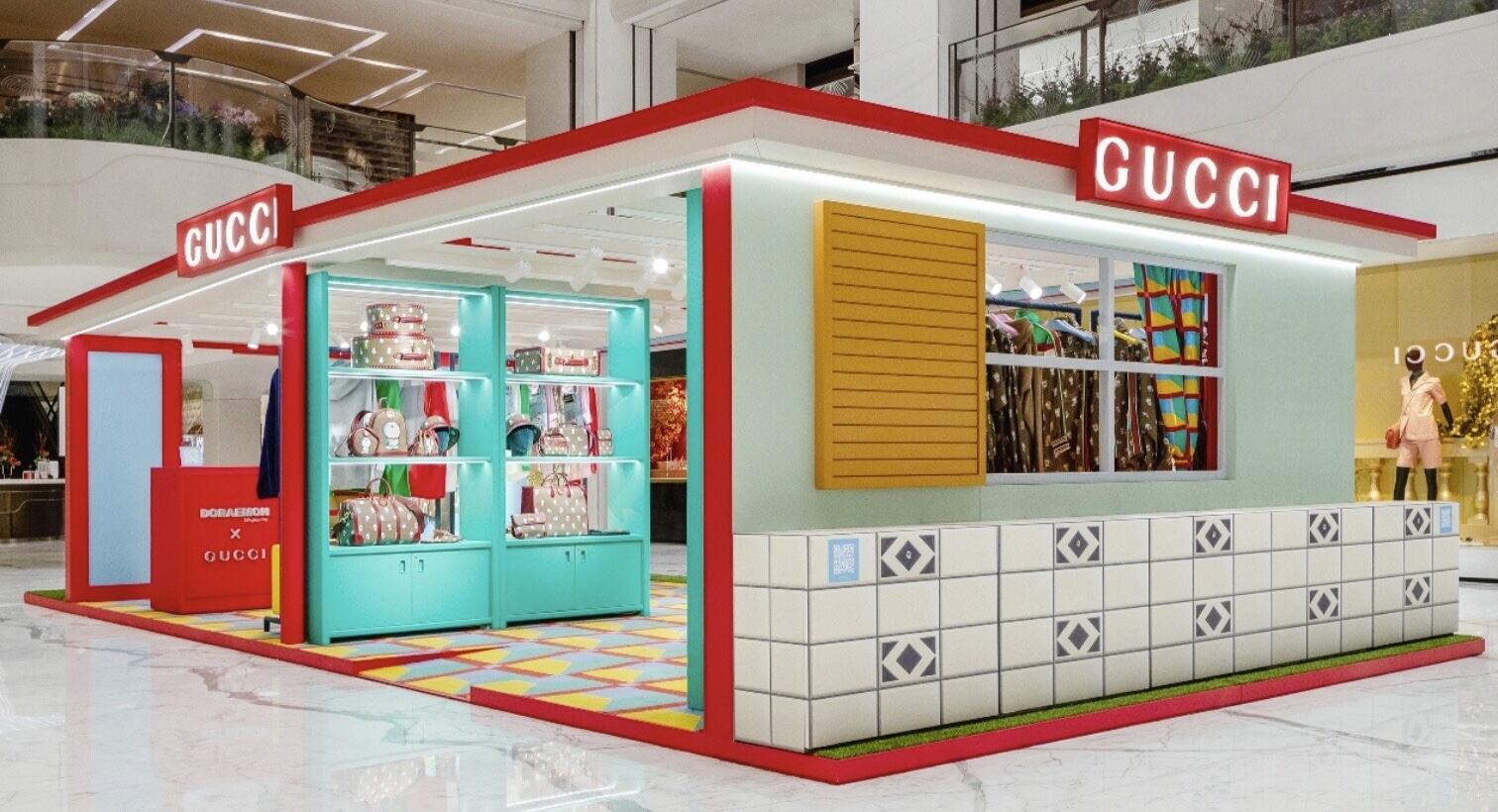 哆啦 A 梦变身 Gucci 可爱牛宝宝-广告人干货库