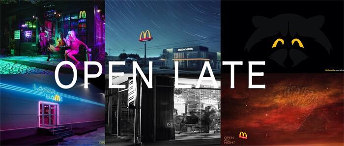 广告人干货库 从麦当劳Open late系列海报,聊什么叫大创意-广告人干货库