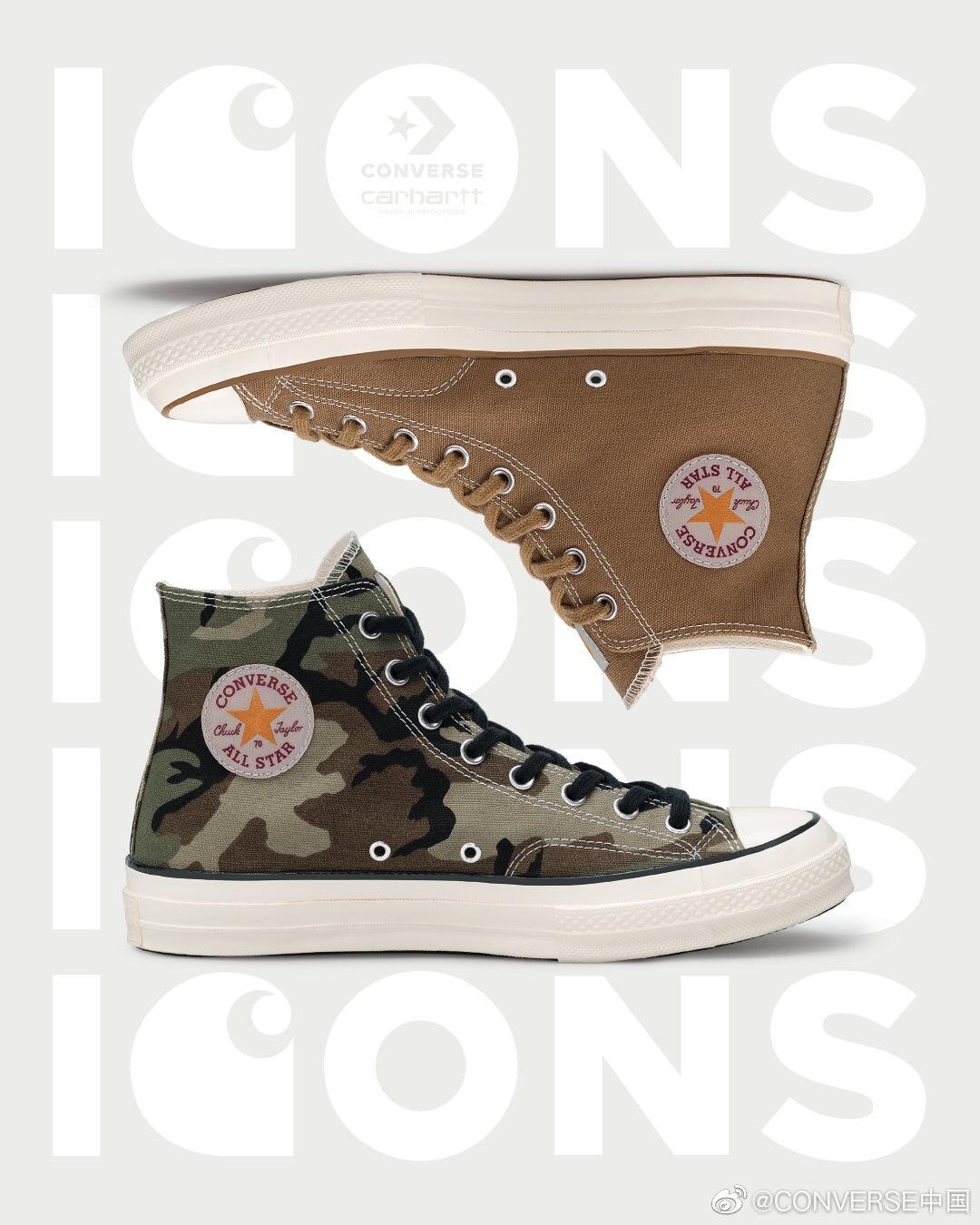 CONVERSE × Carhartt WIP 上线全新联名系列-广告人干货库