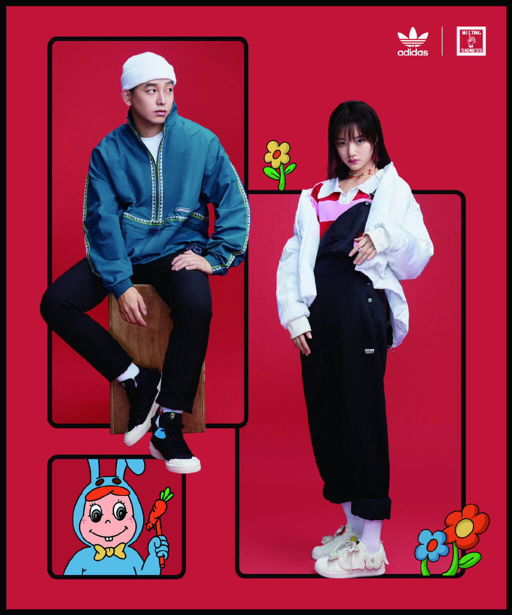 广告人干货库 adidasOriginals 情人节联名款可爱百分百-广告人干货库