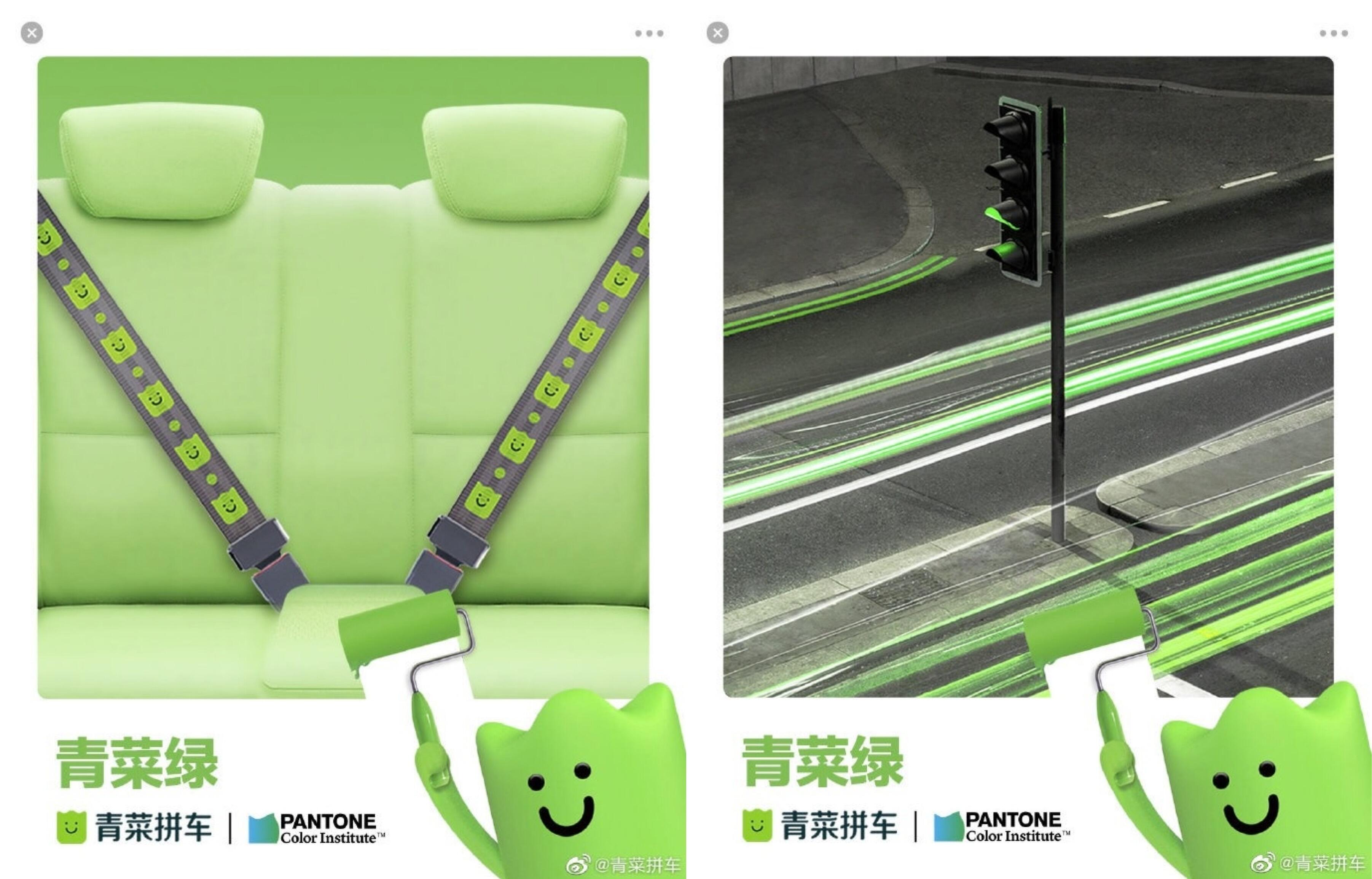 青菜拼车 × Pantone 联合发布环保品牌色-广告人干货库