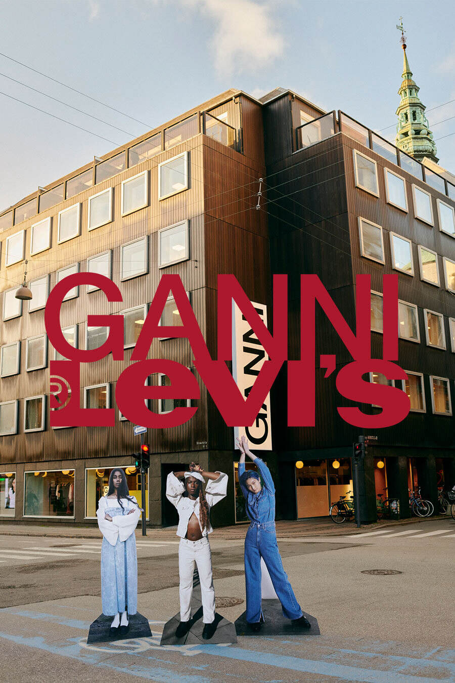 Levis × GANNI 打造活泼复古系列-广告人干货库