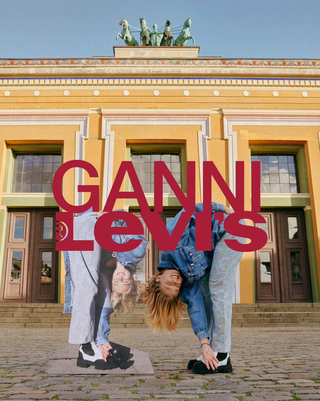 Levis × GANNI 打造活泼复古系列-广告人干货库