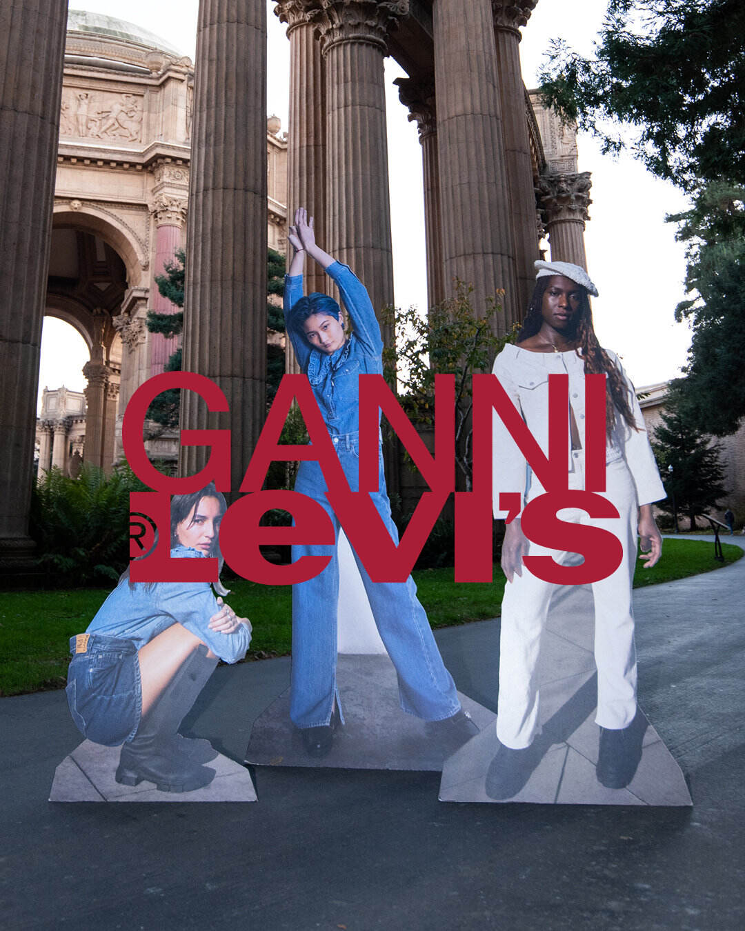Levis × GANNI 打造活泼复古系列-广告人干货库