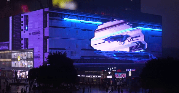 广告人干货库 裸眼 3D,科技时代引爆流量的视觉奇观-广告人干货库