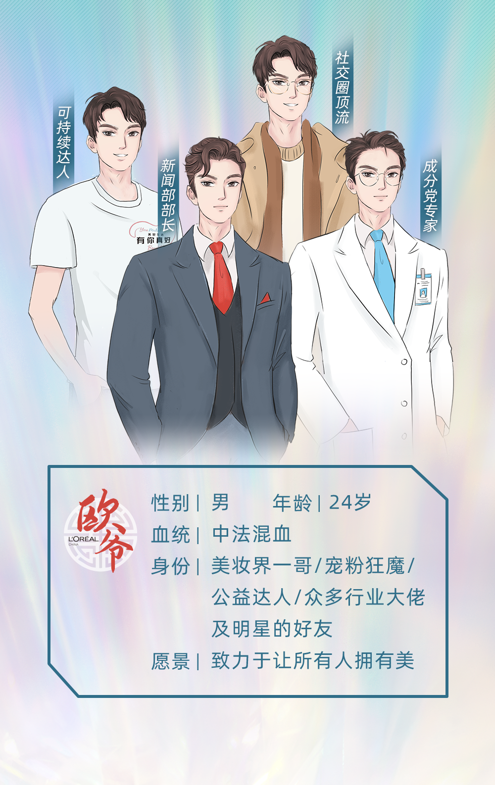 欧莱雅集团上线虚拟偶像欧爷-广告人干货库
