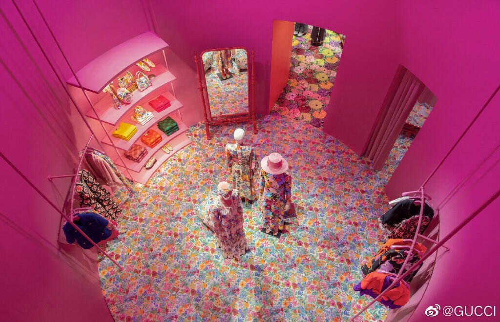 Gucci × Ken Scott 开启印花系列主题店-广告人干货库