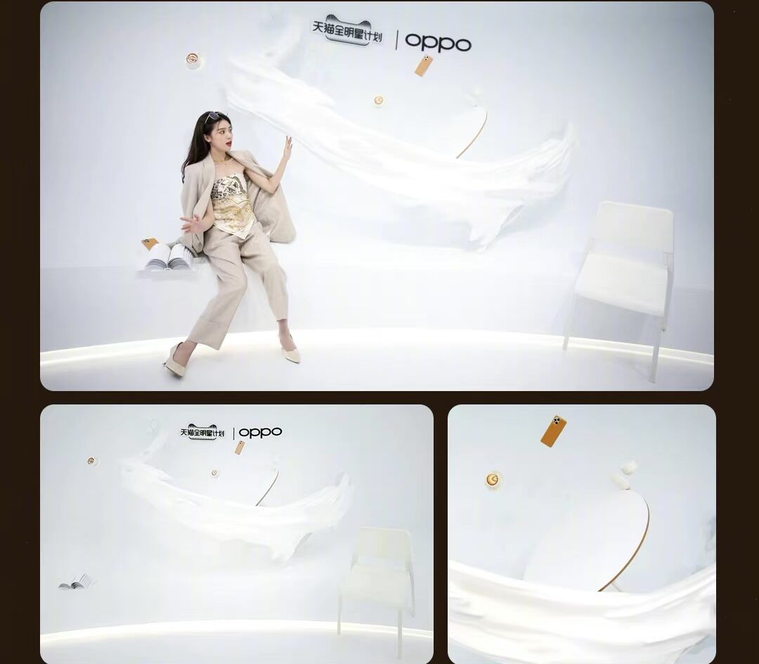 广告人干货库 OPPO 给倪妮开了家「宇宙摩卡咖啡馆」-广告人干货库