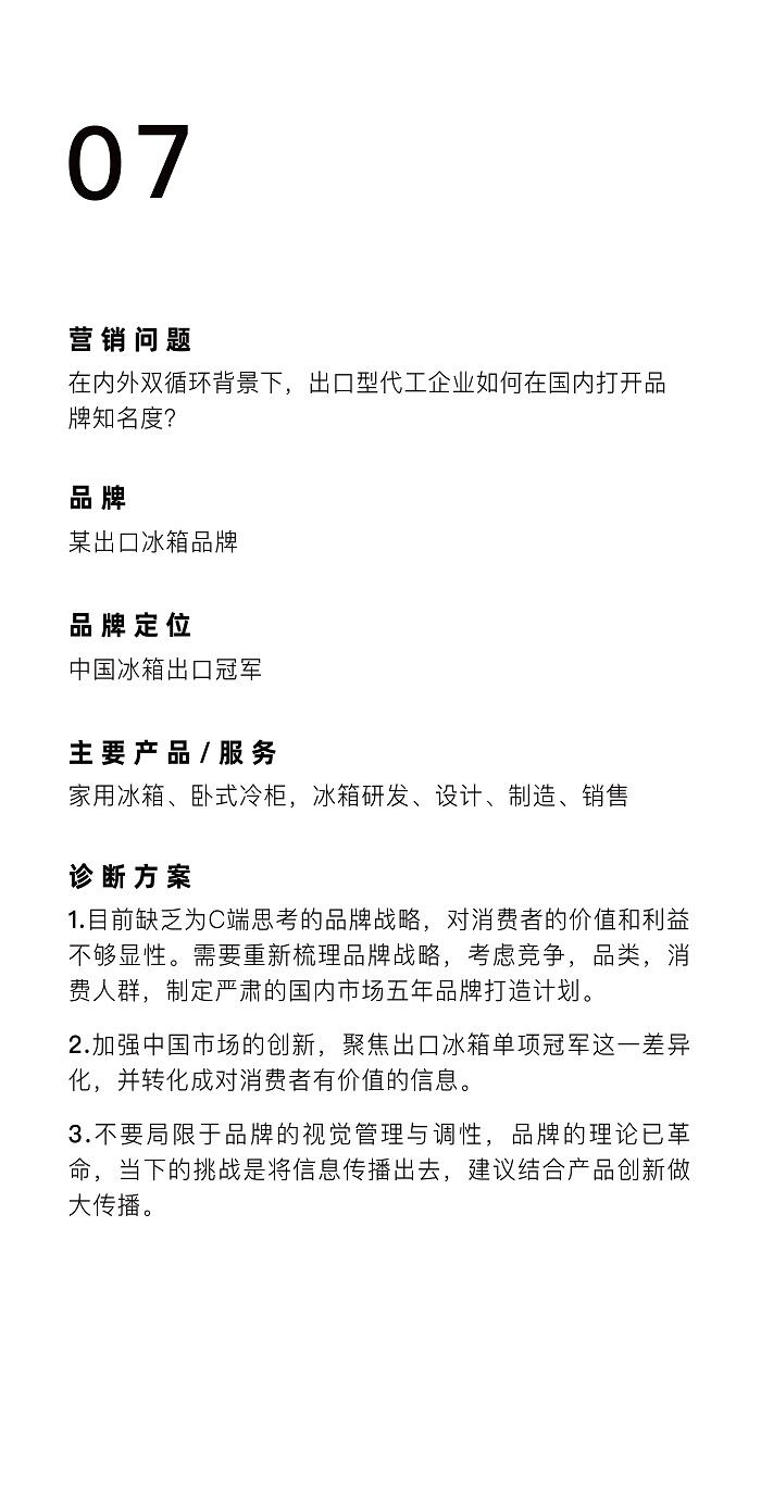 广告人干货库 之外创意 “免费营销诊断7家企业” 结果公示-广告人干货库