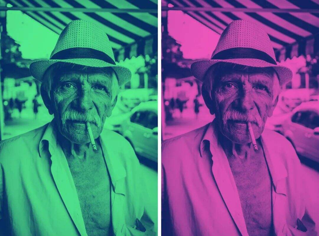 广告人干货库 设计中简单又实用的双色调效果是怎么实现的?-广告人干货库