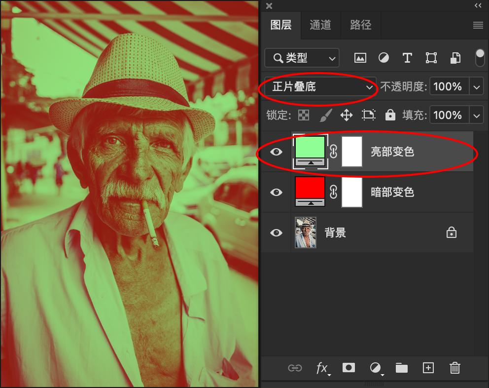 广告人干货库 设计中简单又实用的双色调效果是怎么实现的?-广告人干货库