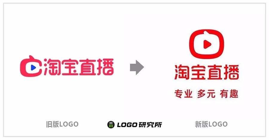广告人干货库 淘宝直播换LOGO,延展设计一如既往的强?-广告人干货库