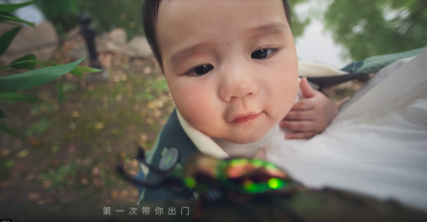 Babycare 母亲节广告展现爱的双视角-广告人干货库