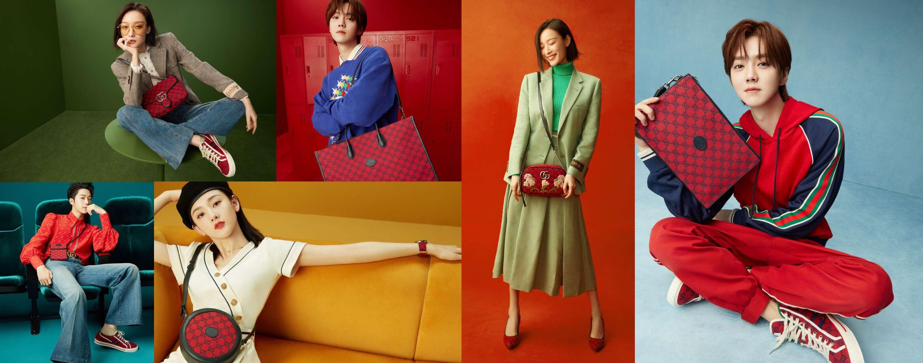 Gucci 与倪妮、鹿晗演绎 520 视觉创意片-广告人干货库