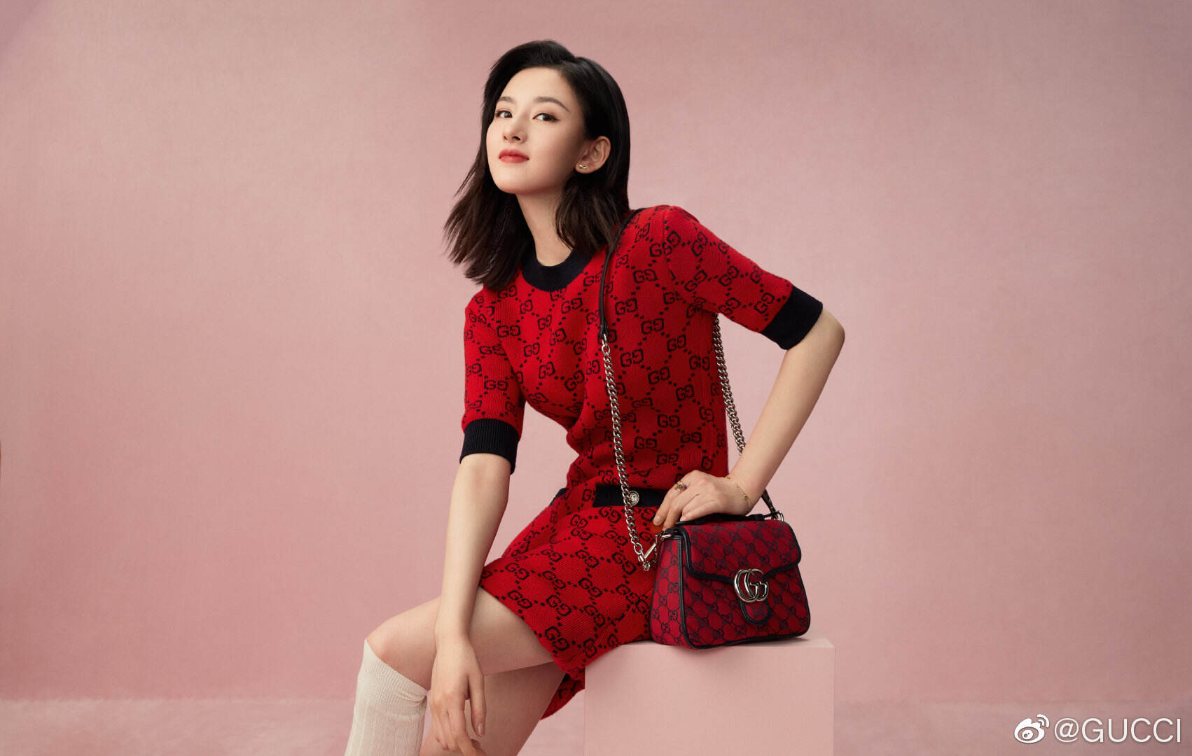 Gucci 与倪妮、鹿晗演绎 520 视觉创意片-广告人干货库