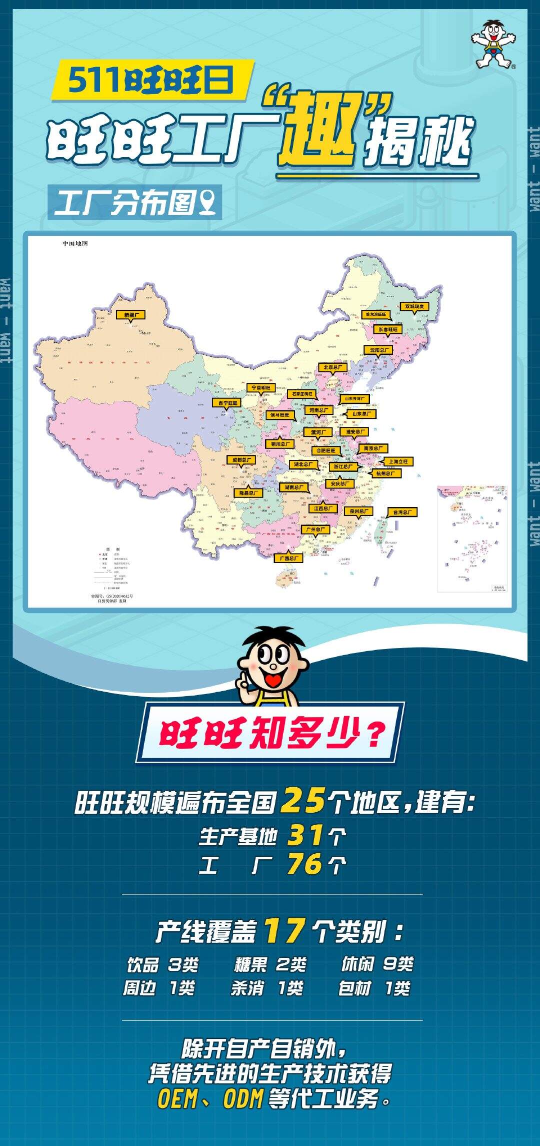 旺旺零食工厂看完好想 rua-广告人干货库