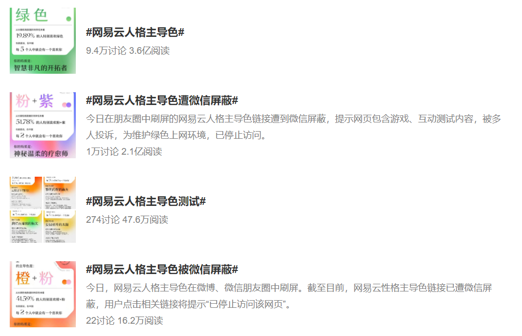 广告人干货库 你是什么性格主导色?网易云音乐H5刷屏爆火的背后-广告人干货库