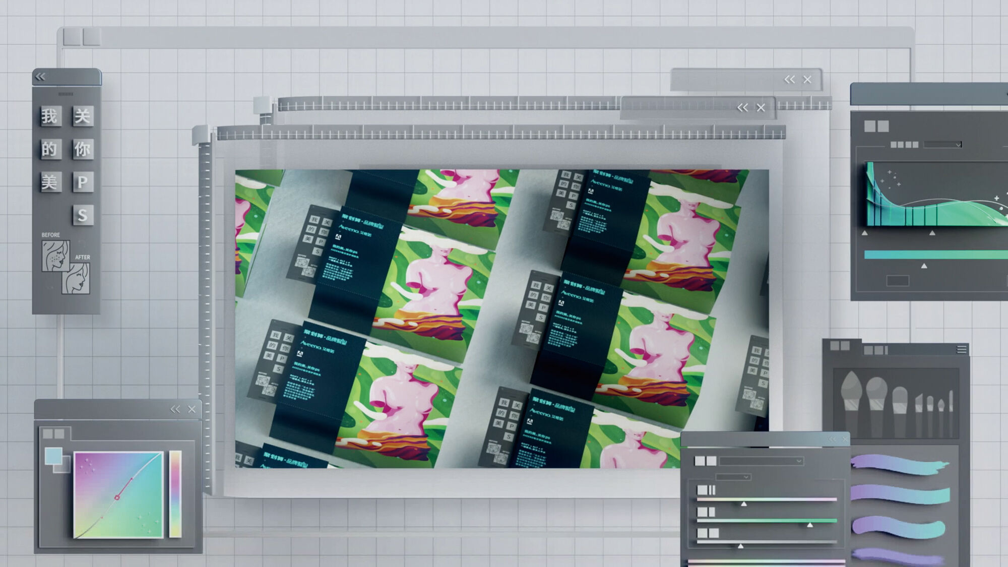 广告人干货库 聚划算×Adobe:我的美,关你ps-广告人干货库
