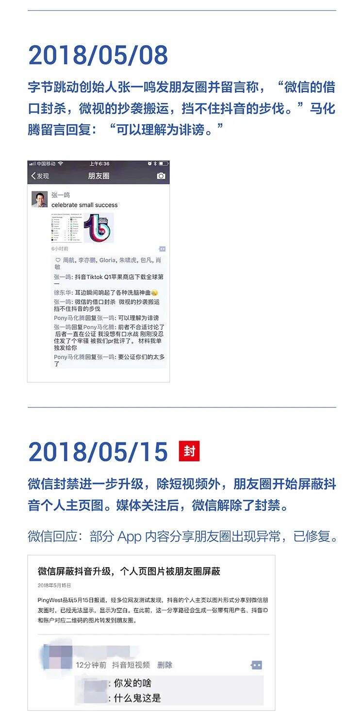 字节跳动遭遇腾讯屏蔽和封禁大事记（2018-2021）-广告人干货库