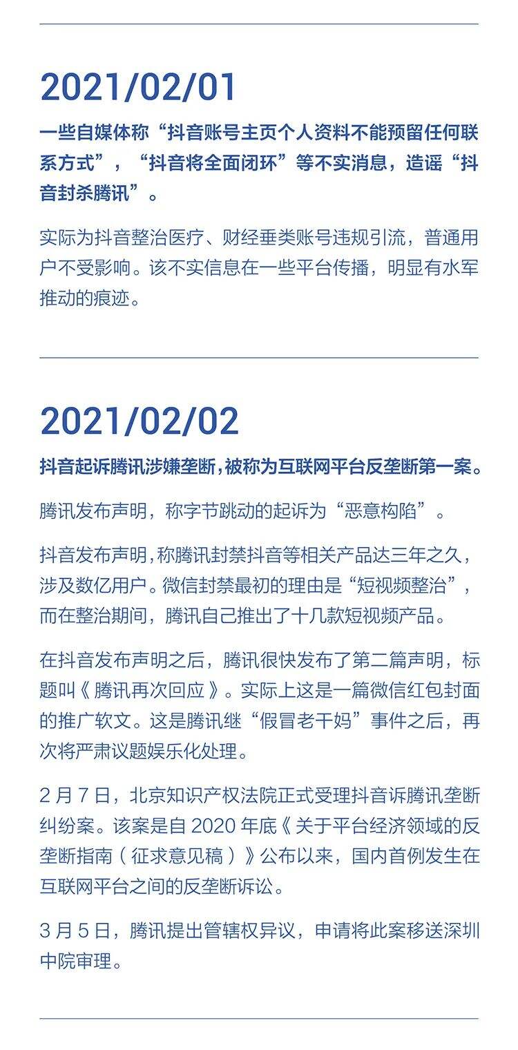 字节跳动遭遇腾讯屏蔽和封禁大事记（2018-2021）-广告人干货库