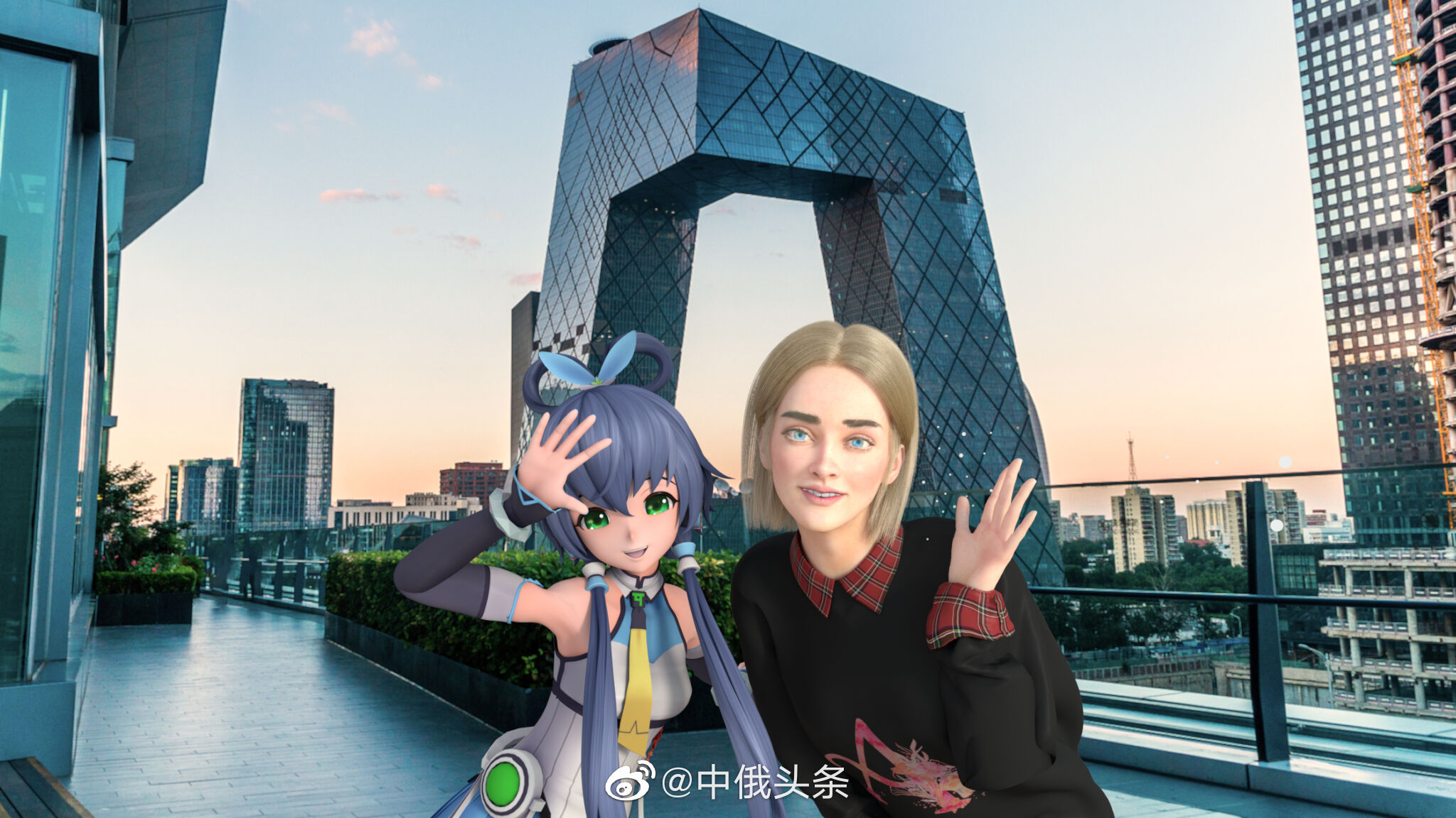 中俄虚拟歌手首度合作-广告人干货库