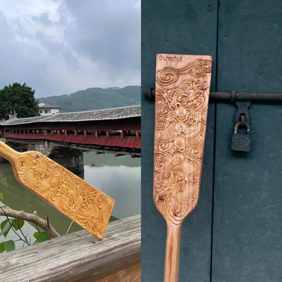 英扬传奇端午节给客户颁“桨”，双龙浮雕的那种-广告人干货库