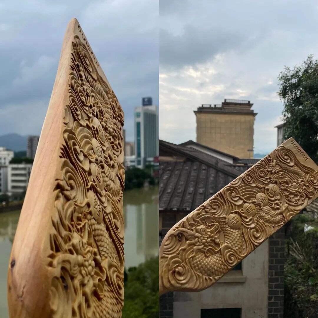 英扬传奇端午节给客户颁“桨”，双龙浮雕的那种-广告人干货库