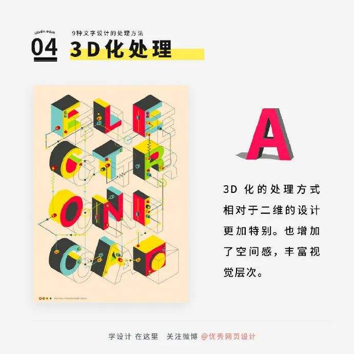 被吐槽文字效果太单调？悄悄把这9种文字设计的处理方式学起来，然后...-广告人干货库