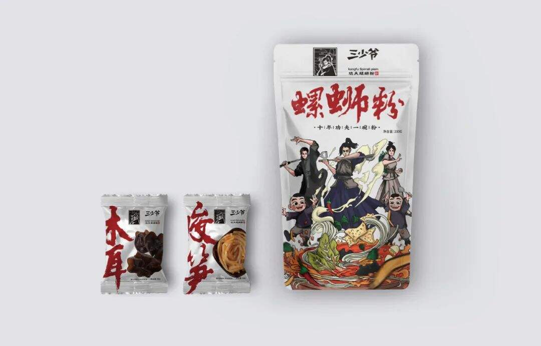 广告人干货库 螺蛳粉品牌的IP设计,如何做区隔化?-广告人干货库
