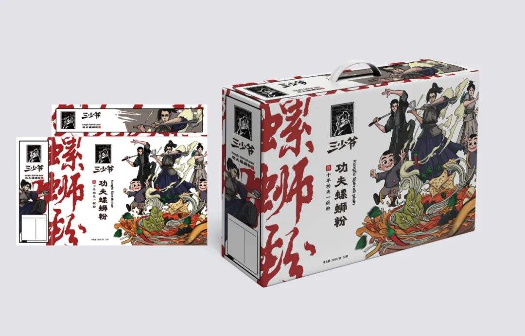 广告人干货库 螺蛳粉品牌的IP设计,如何做区隔化?-广告人干货库