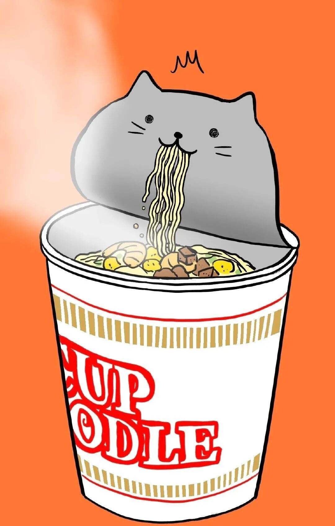 广告人干货库 日清方便面“猫耳朵”设计,太可爱了!-广告人干货库
