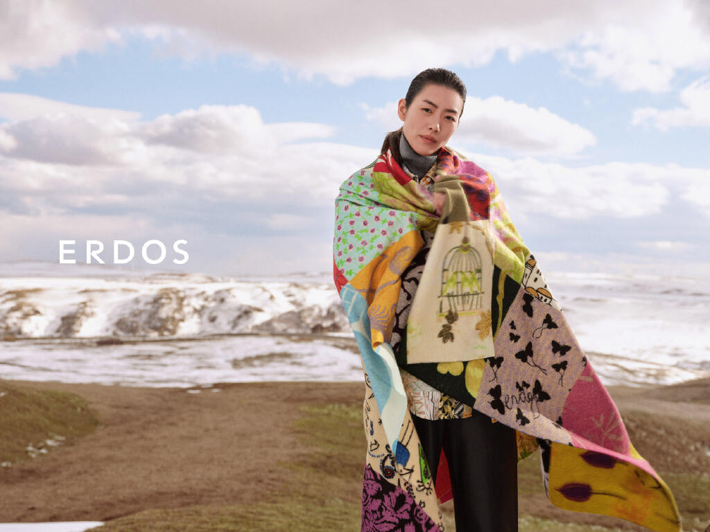 ERDOS 和刘雯在潦烈北风中演绎秋冬系列-广告人干货库