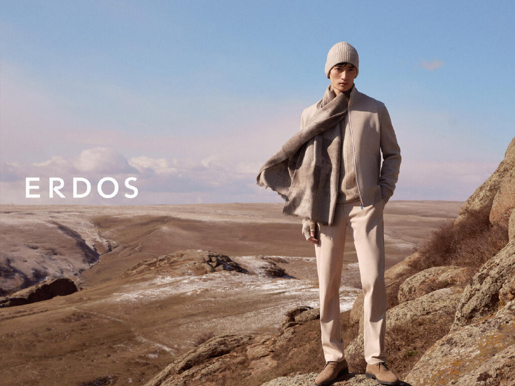 ERDOS 和刘雯在潦烈北风中演绎秋冬系列-广告人干货库