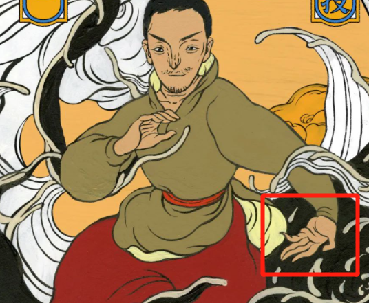 广告人干货库 五条人国风海报设计,配色有点大胆!-广告人干货库