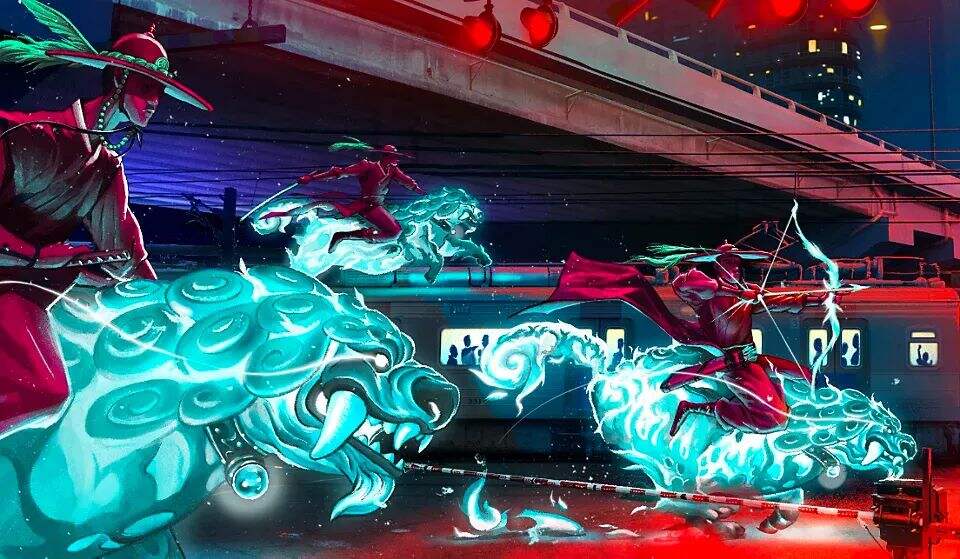 广告人干货库 Adobe插画比赛公布获奖作品,设计师是跪着看完的...-广告人干货库