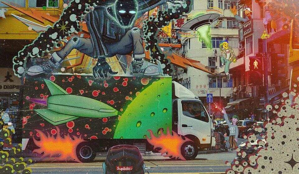 广告人干货库 Adobe插画比赛公布获奖作品,设计师是跪着看完的...-广告人干货库